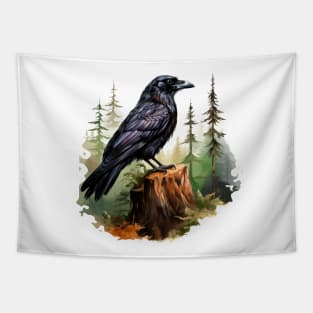 Raven Forest Tapestry