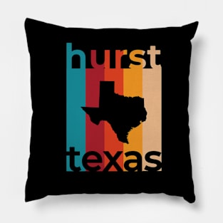 Hurst Texas Retro Pillow