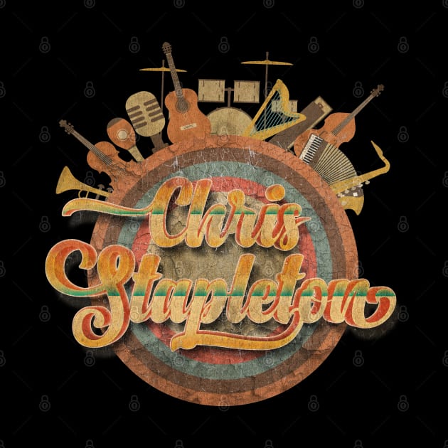 Tour Music Designs Vintage Retro - Chris Stapleton by kumurkumur