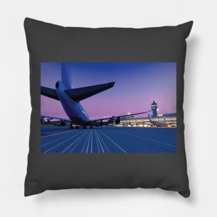 Hiroshi Nagai Airport - Plane Runway Pillow