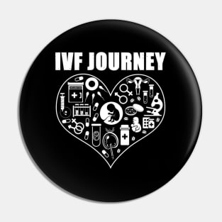 Ivf Infertility Transfer Day Positive Pin