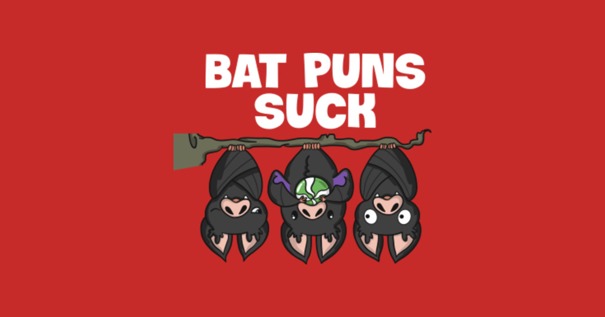 Bat Puns Suck Cute Animal Pun Cute Bat Pun Tapestry TeePublic