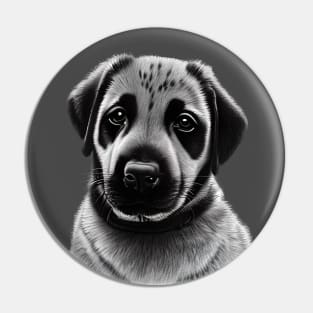 Anatolian Shepherd Puppy Pin