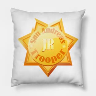 Jr. Trooper Badge Pillow