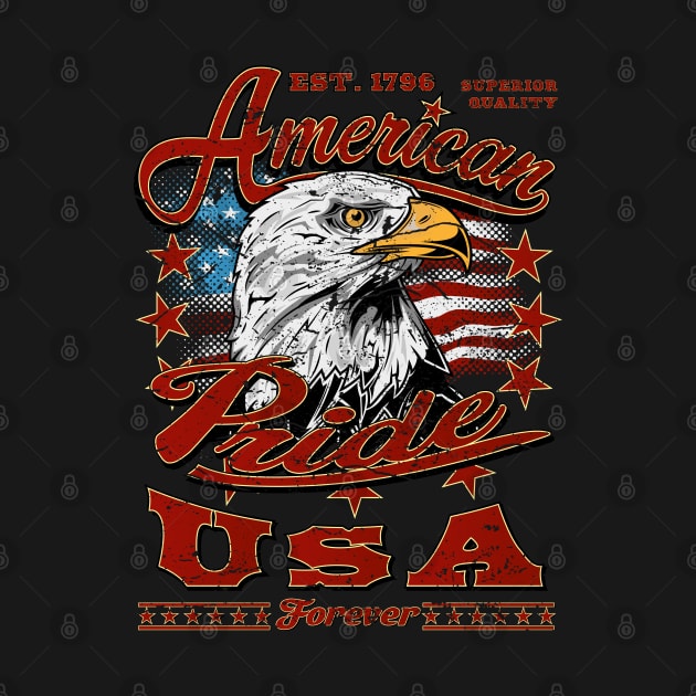 American Pride Eagle USA by RockabillyM