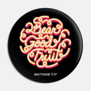 bear good fruits Pin