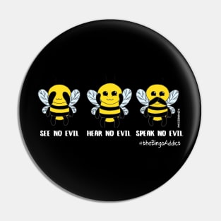 See No Evil Hear No Evil Speak No Evil Pin