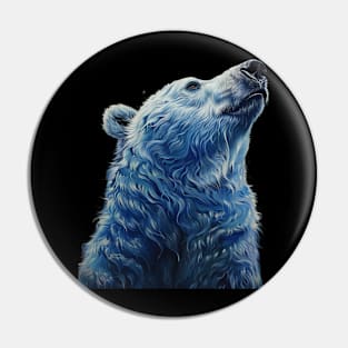 Grizzly Bear Courageous Cubs Pin