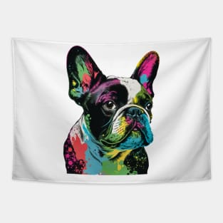 POP ART French Bulldog Puppy Dog Tapestry