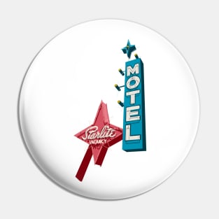 Starlite Motel Sign Pin