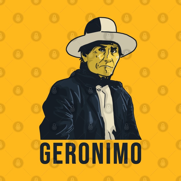 Geronimo Native American Vector Art 2 by Eyanosa