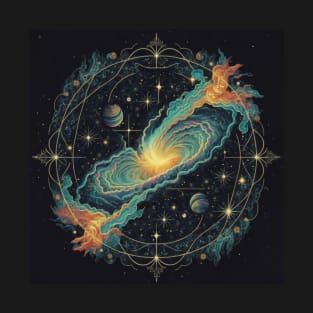 Astrology Concept Fantasy T-Shirt