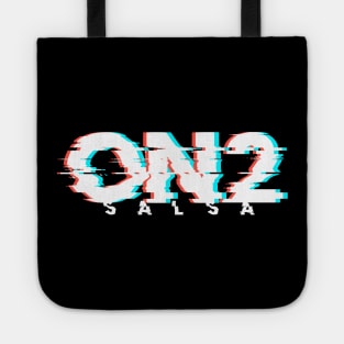 On2 Salsa Glitch Effect Tote