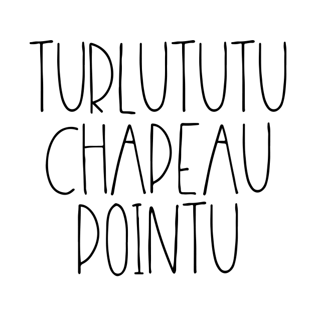 Turlututu Chapeau Pointu by LemonBox