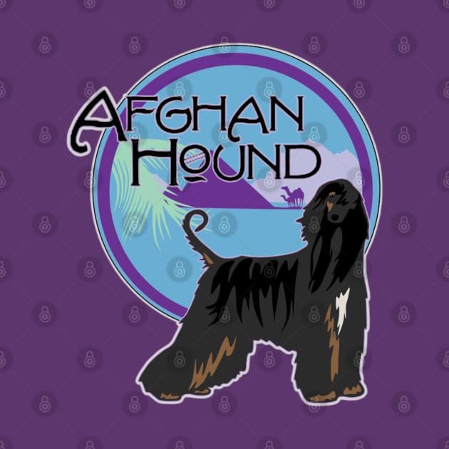 Afghan Hound by PB&J Designs