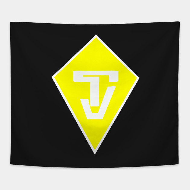 TJ "Tyler Jones" Yellow and White logo