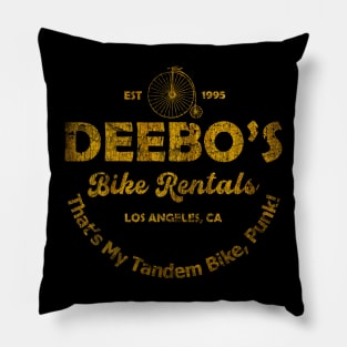 Deebo's Bike Rentals Pillow