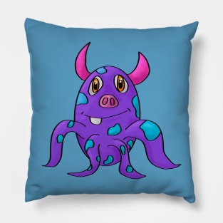 Squid Monster Pillow