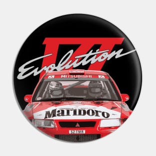 wrc EVO 6 champion Tommi Mäkinen Car evolution TME VI version Pin