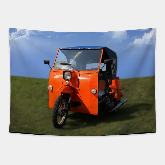 Simson Duo - DDR Classic bike Tapestry by hottehue