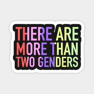 there are more than two genders Magnet