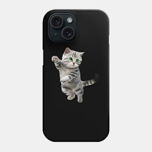 Cute Playful Kitten, Cat Lover Phone Case