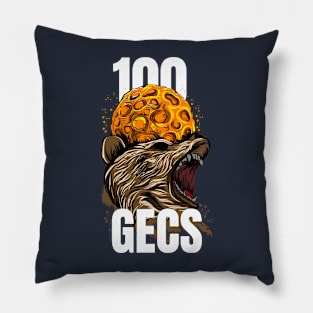 100 gecs Pillow