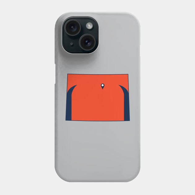 Denver Football Phone Case by doctorheadly