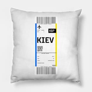 Boarding pass for Kyiv Pillow