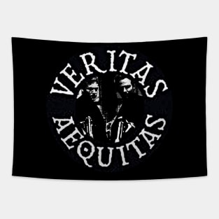Veritas - Aequitas Saints Tribute Tapestry