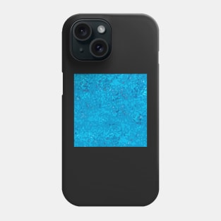 Blue Shapes Pattern Phone Case