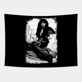 Kate Bush 80s 90s Vintage Distressed Tapestry