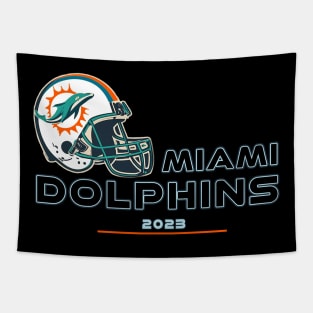 Miami Dolphins Retro Tapestry