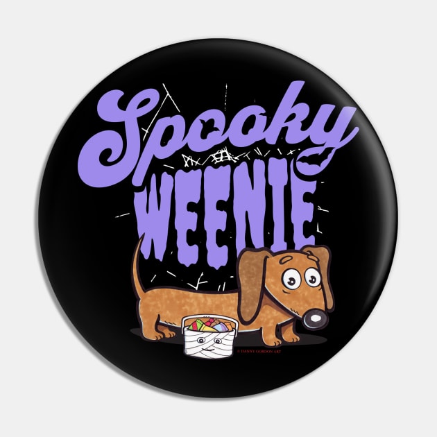 Funny Cute spooky weenie Doxie Dachshund with candy from Halloween trick or treats tee Pin by Danny Gordon Art