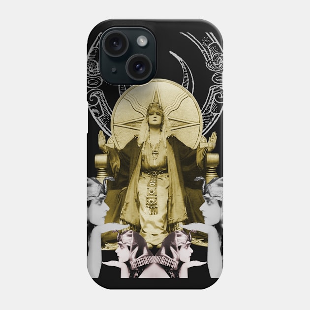 Of Things Long Past - The High Priestess Phone Case by Anthraey