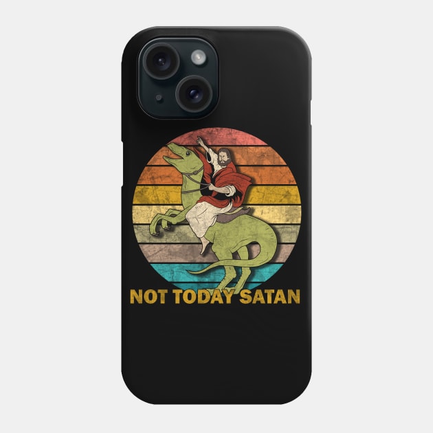 Jesus on a Raptor Phone Case by valentinahramov