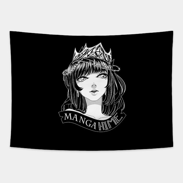 MANGA HIME Tapestry by bekkie