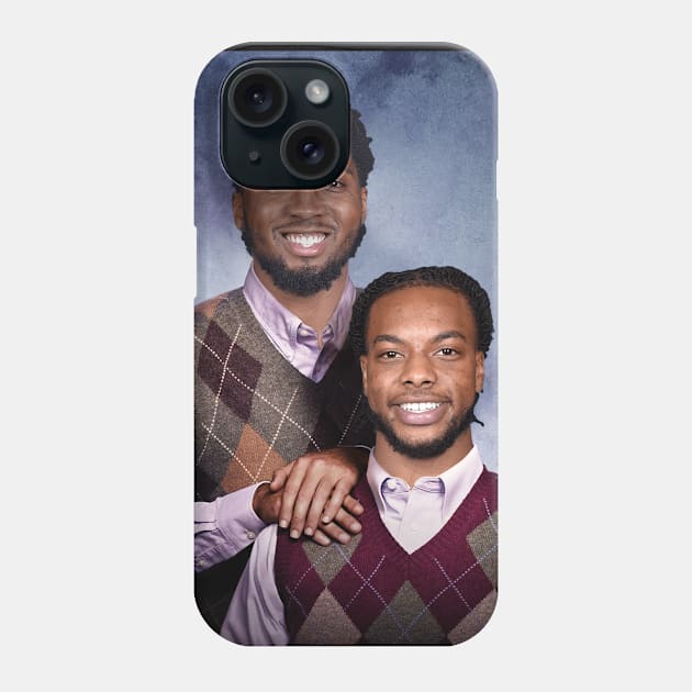 Mitchell and Garland Phone Case by Buff Geeks Art