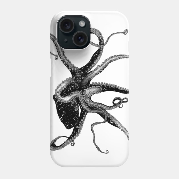 Cosmic Octopus Phone Case by ECMazur