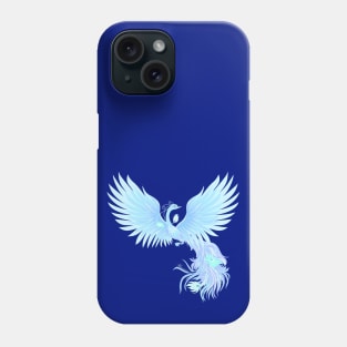 Blue phoenix Phone Case