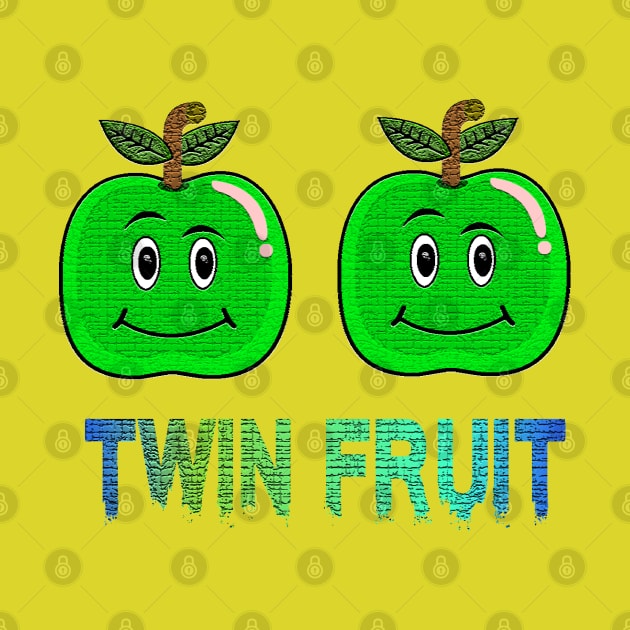 THE TWINS FRUIT T-SHIRT by paynow24