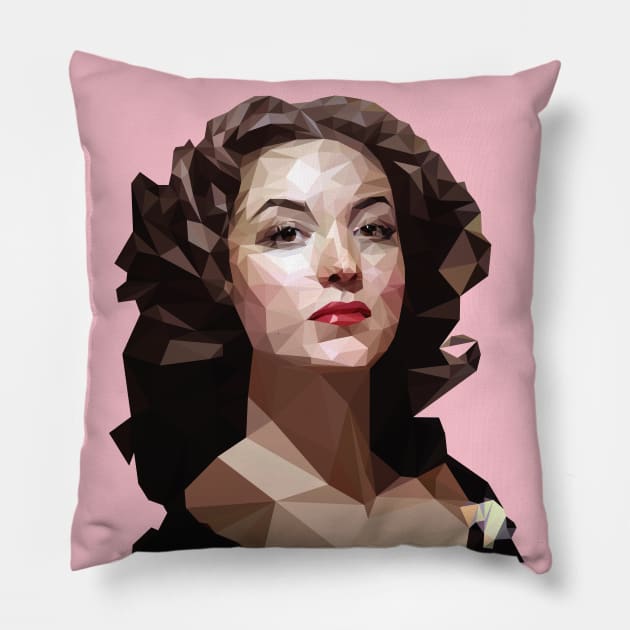 Maria Felix Pillow by Hermanitas Design