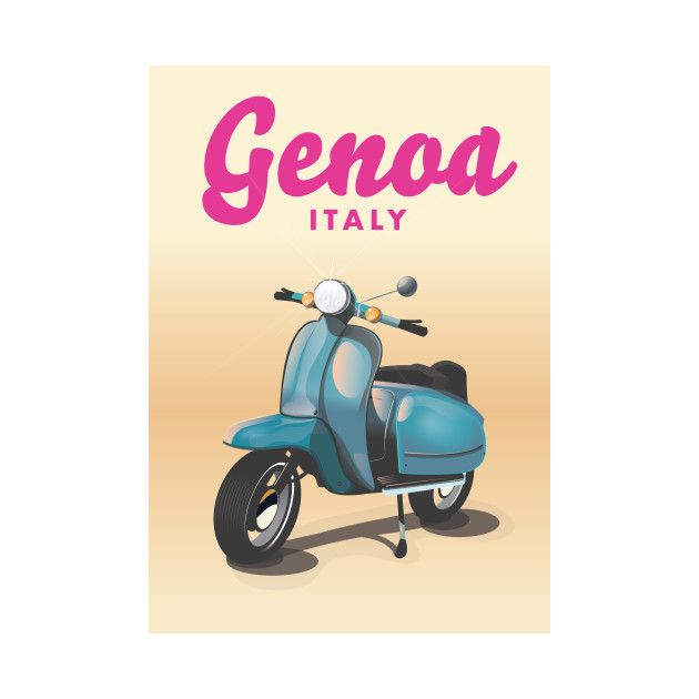 Genoa Italy scooter by nickemporium1