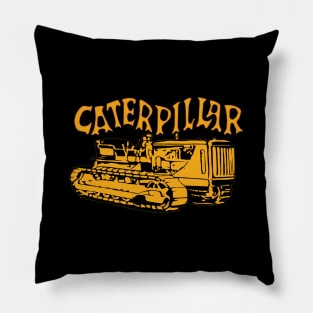 Caterpillar Bulldozer Pillow