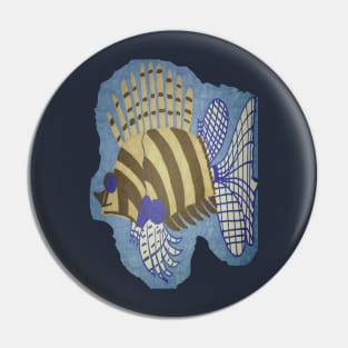 Exotic Tropical Fish Pin