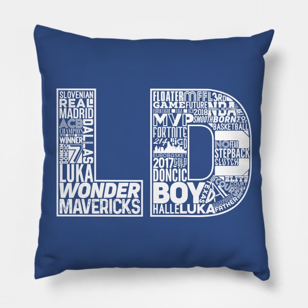 Word Collaboration - LD Pillow by THEDFDESIGNS