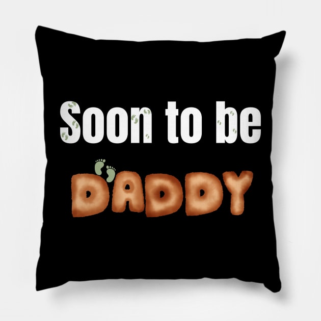 Soon to be daddy Pillow by InnovativeLifeShop