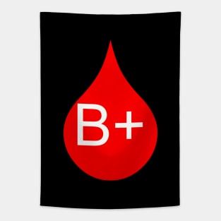 B+ blood type Tapestry