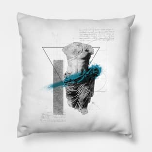 Greek Statue Torso Pillow