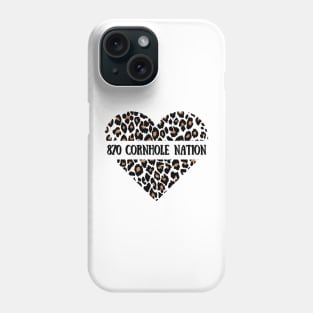 870 Heart Small Corner Logo Phone Case